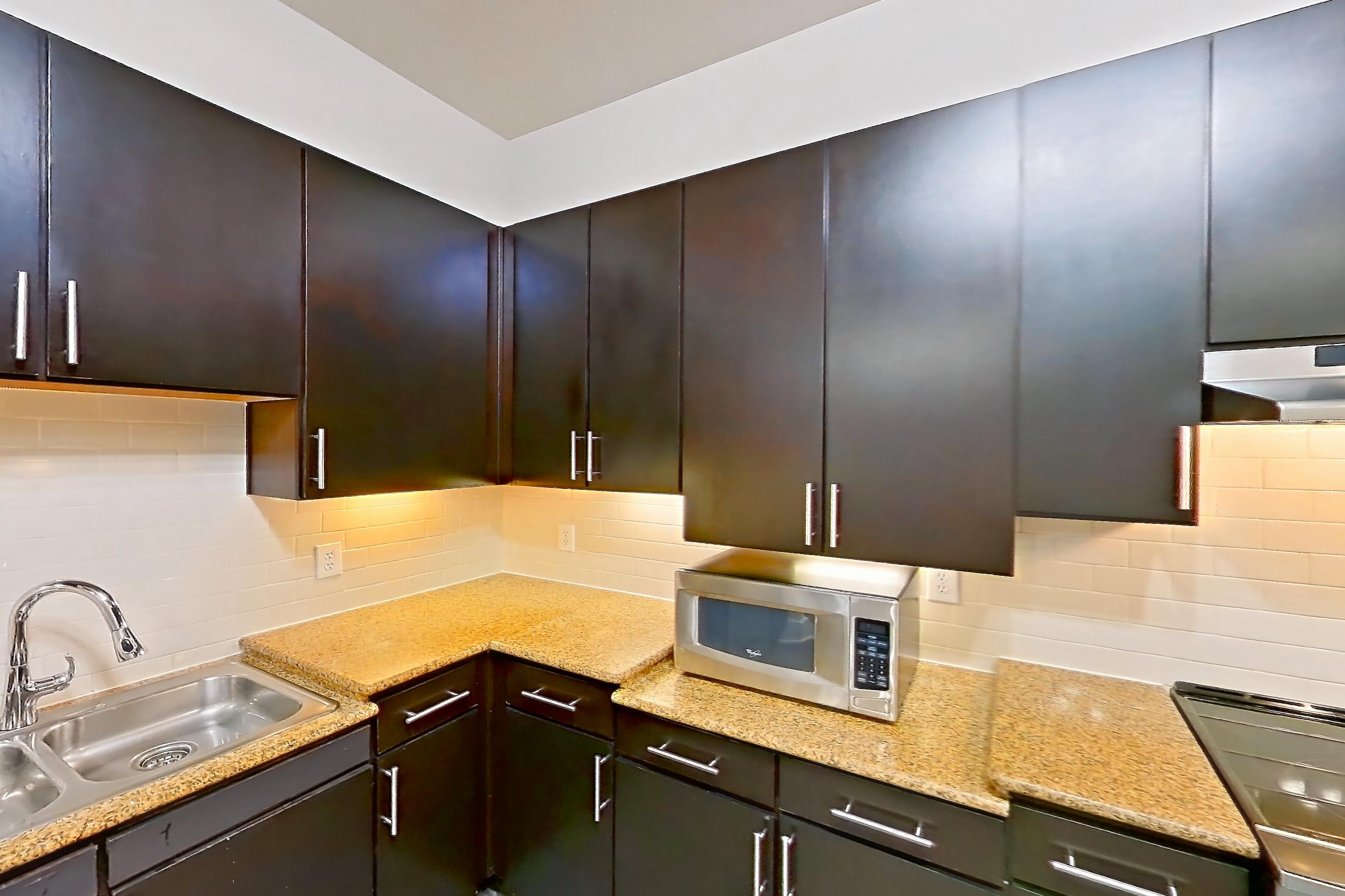 Kitchen in Apartment 176 at Voyager at the Space Center, C01 - The Roger floor plan