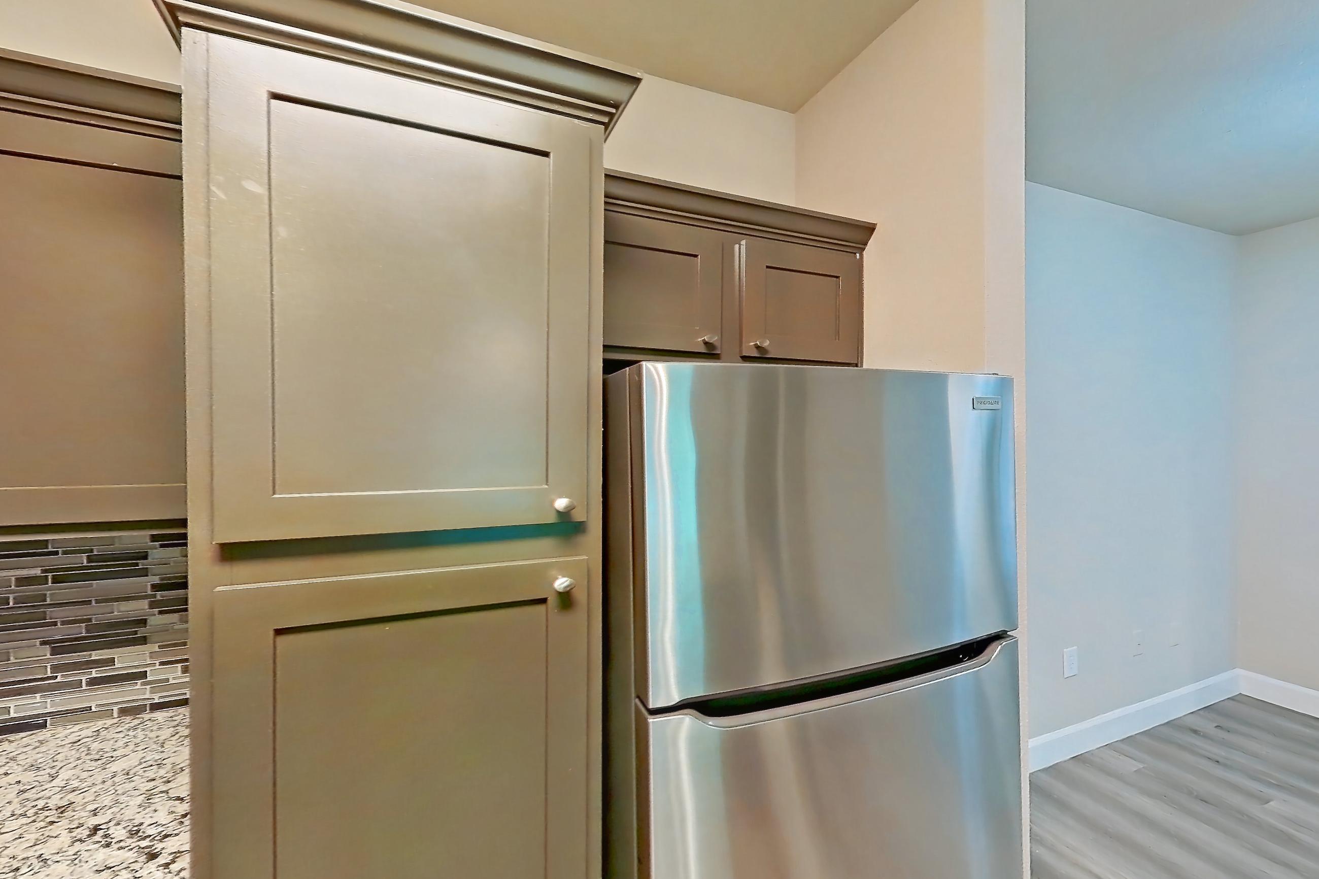 Kitchen in Apartment 1532 at Residences at River Park West, A5 floor plan