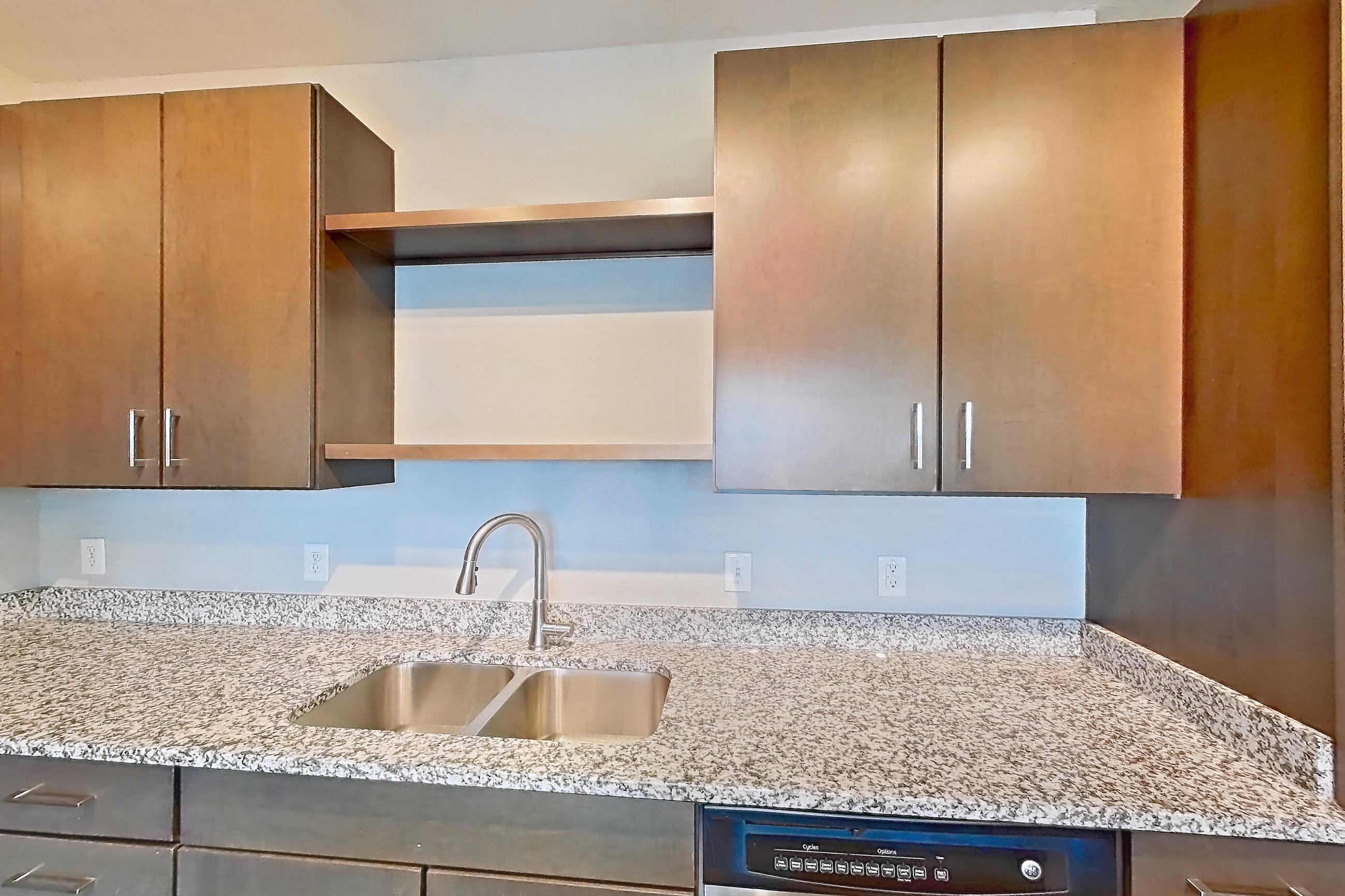 Kitchen in Apartment 301 at Lake Nona Ariel Apartments, Willow floor plan