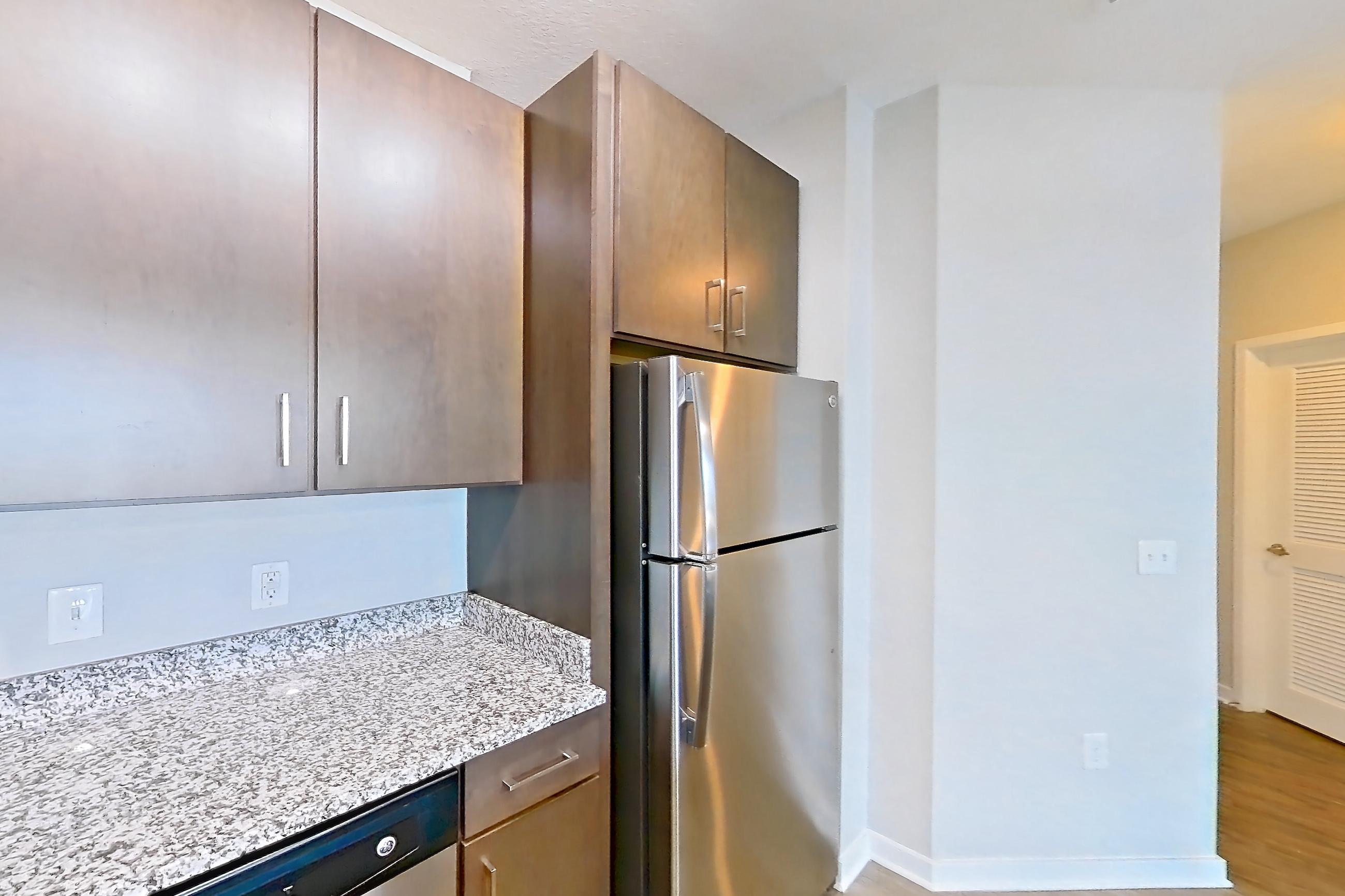 Kitchen in Apartment 305 at Lake Nona Ariel Apartments, Hawthorne floor plan