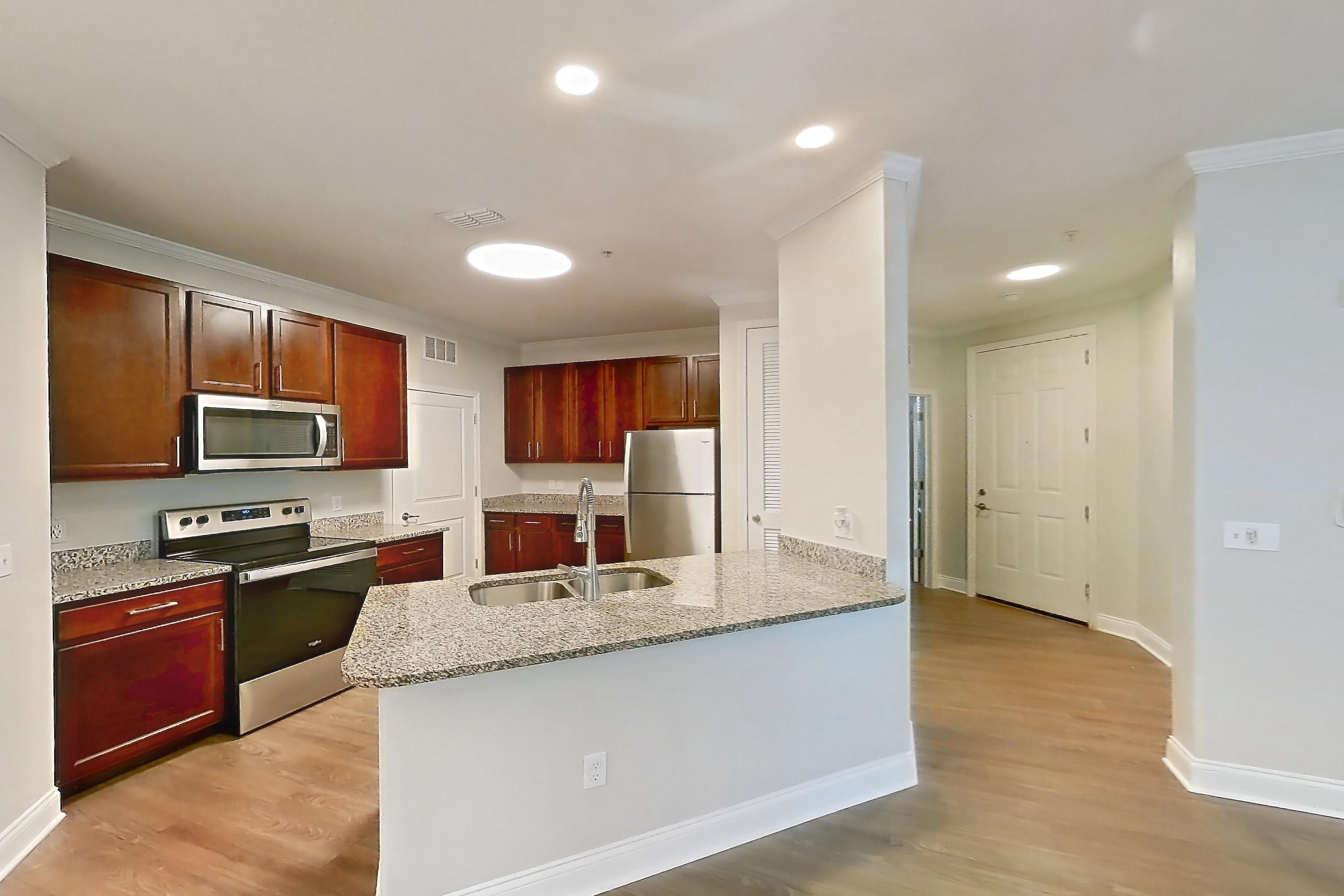 Living room in Apartment 0316 at Lake Nona Water Mark, Clearwater floor plan