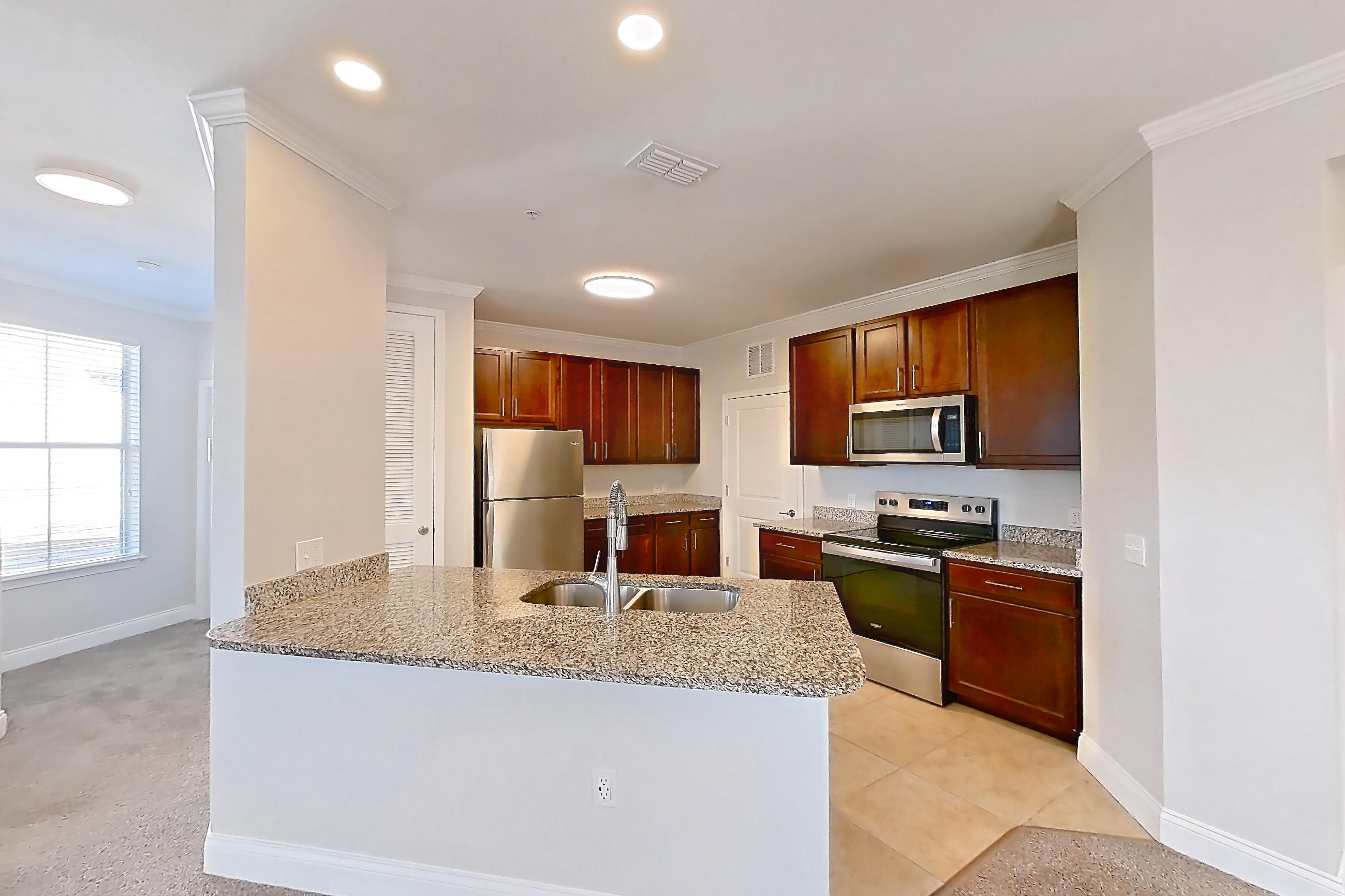 Living room in Apartment 0525 at Lake Nona Water Mark, Atlantic floor plan