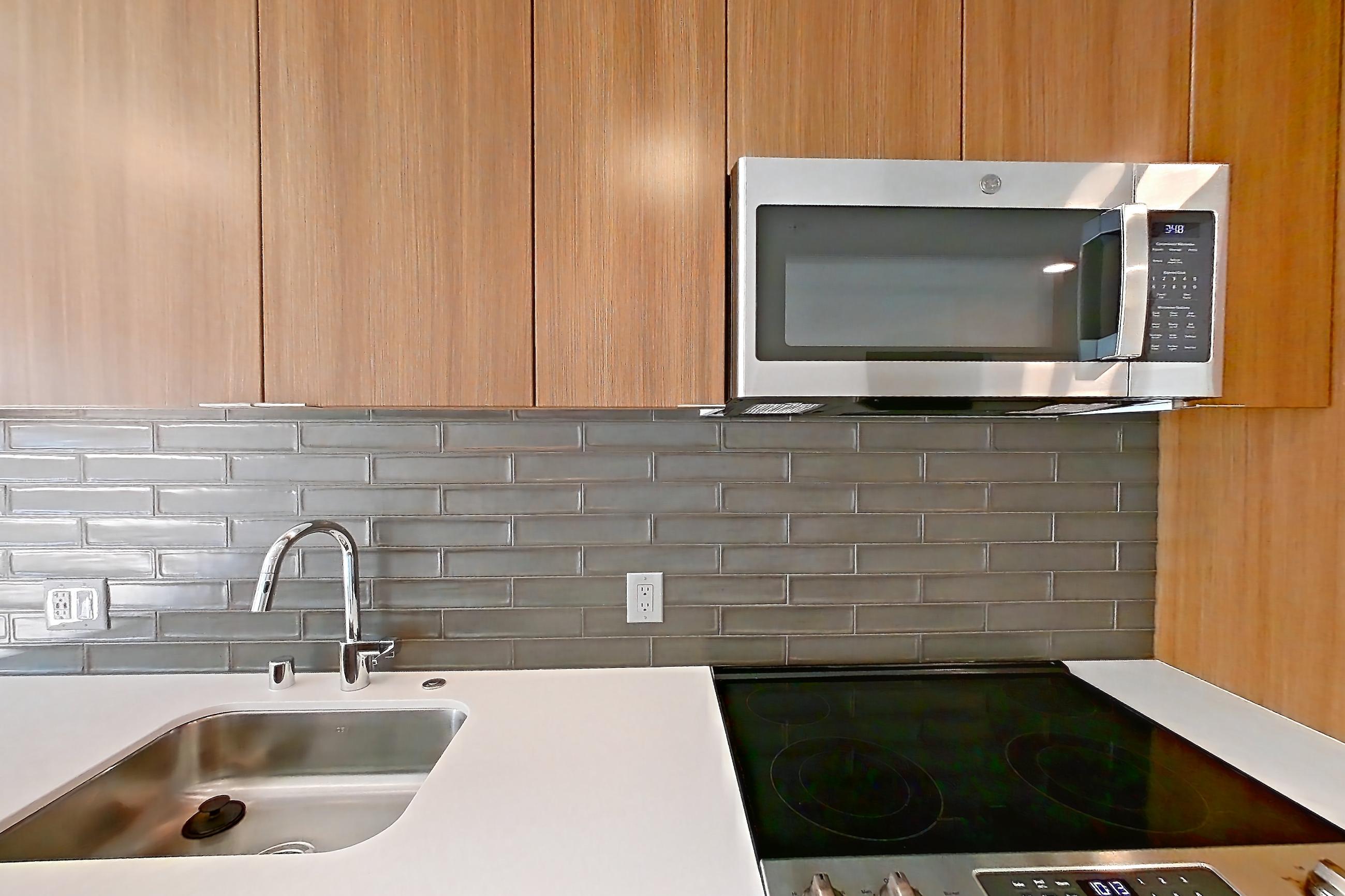 Kitchen, Apartment 460 at Arlo