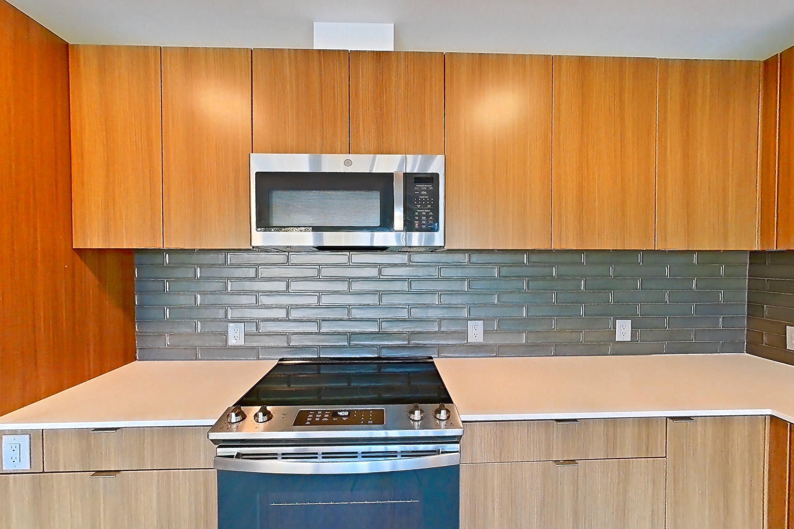 Kitchen, Apartment P110 at Arlo