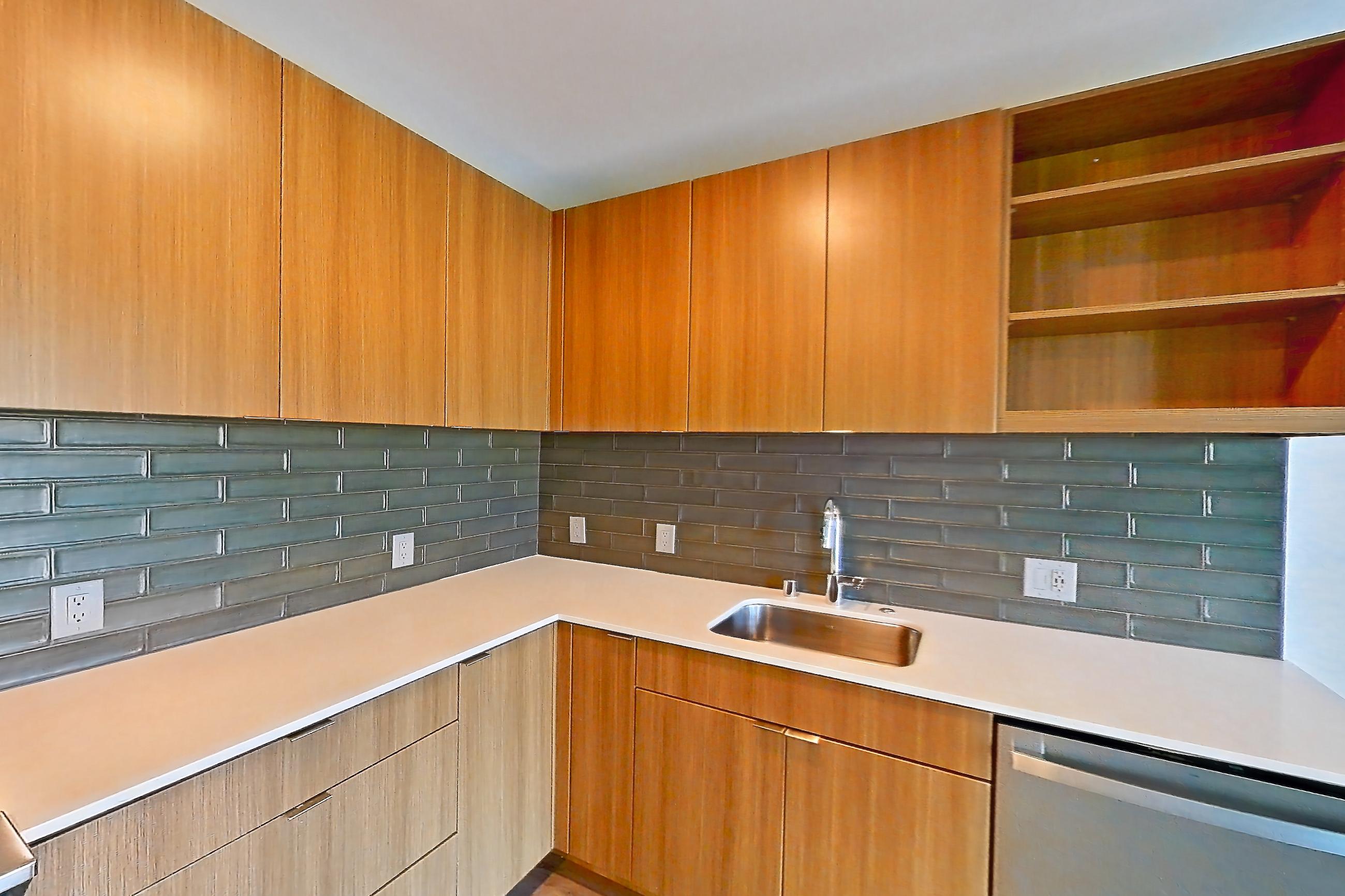 Kitchen, Apartment P110 at Arlo