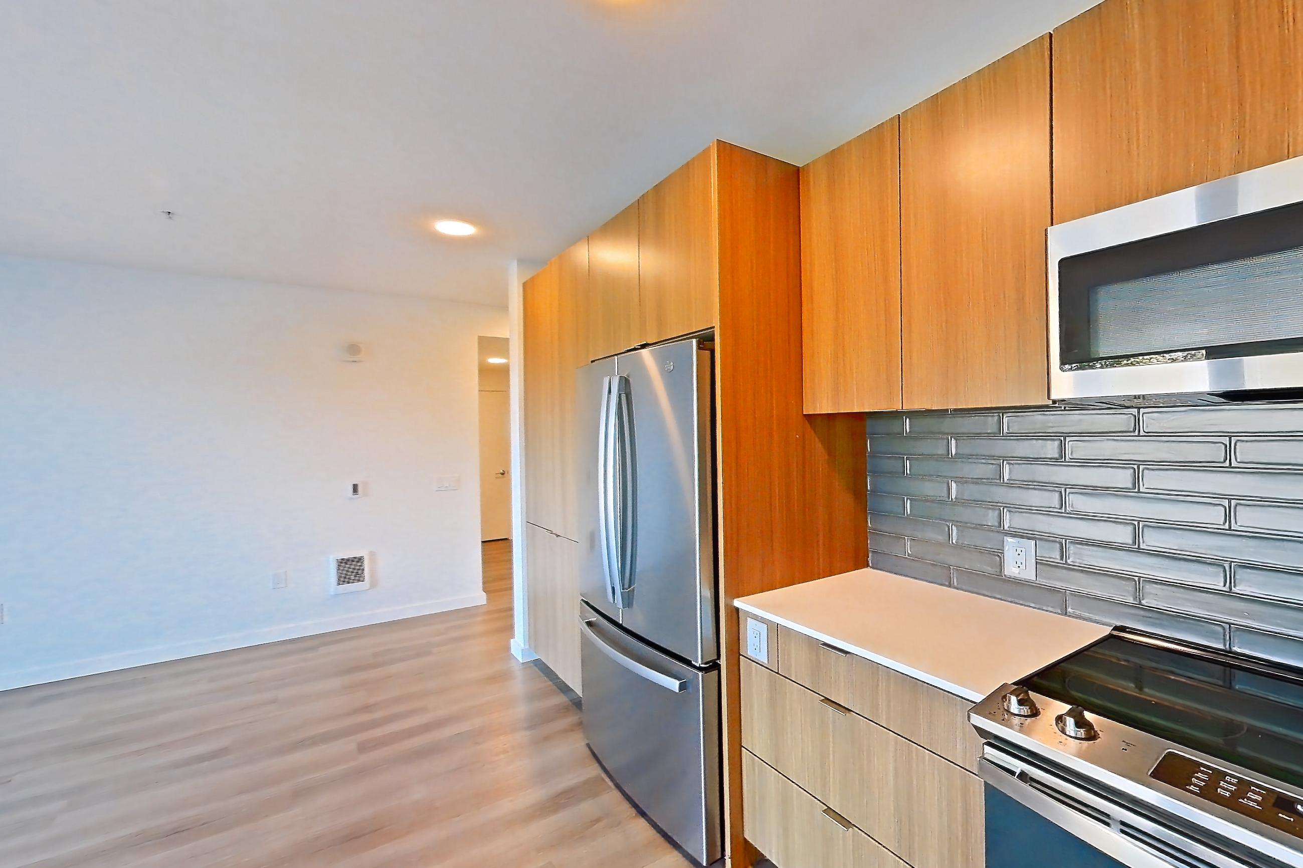 Kitchen, Apartment P110 at Arlo