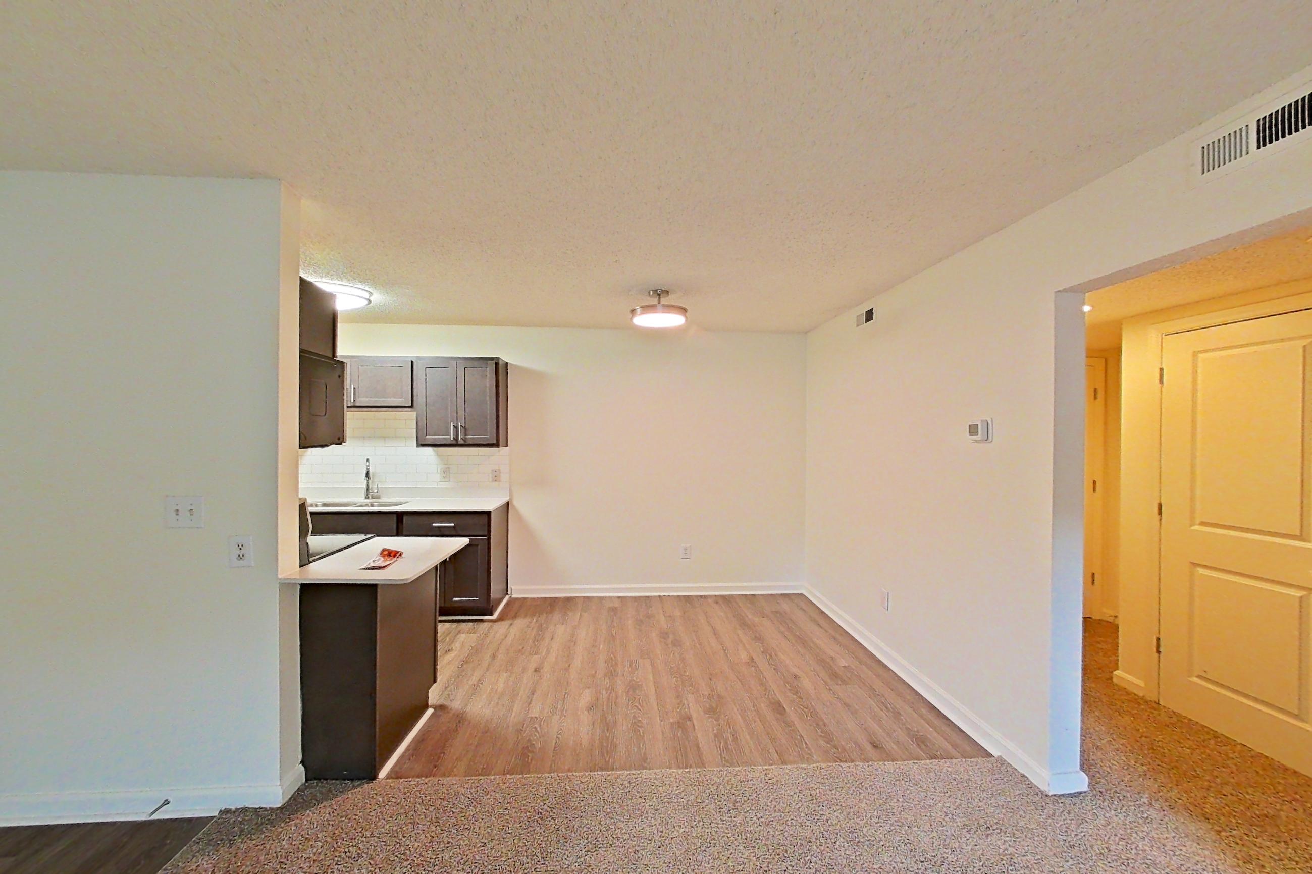 Living space, Apartment 68104 at The Boulders