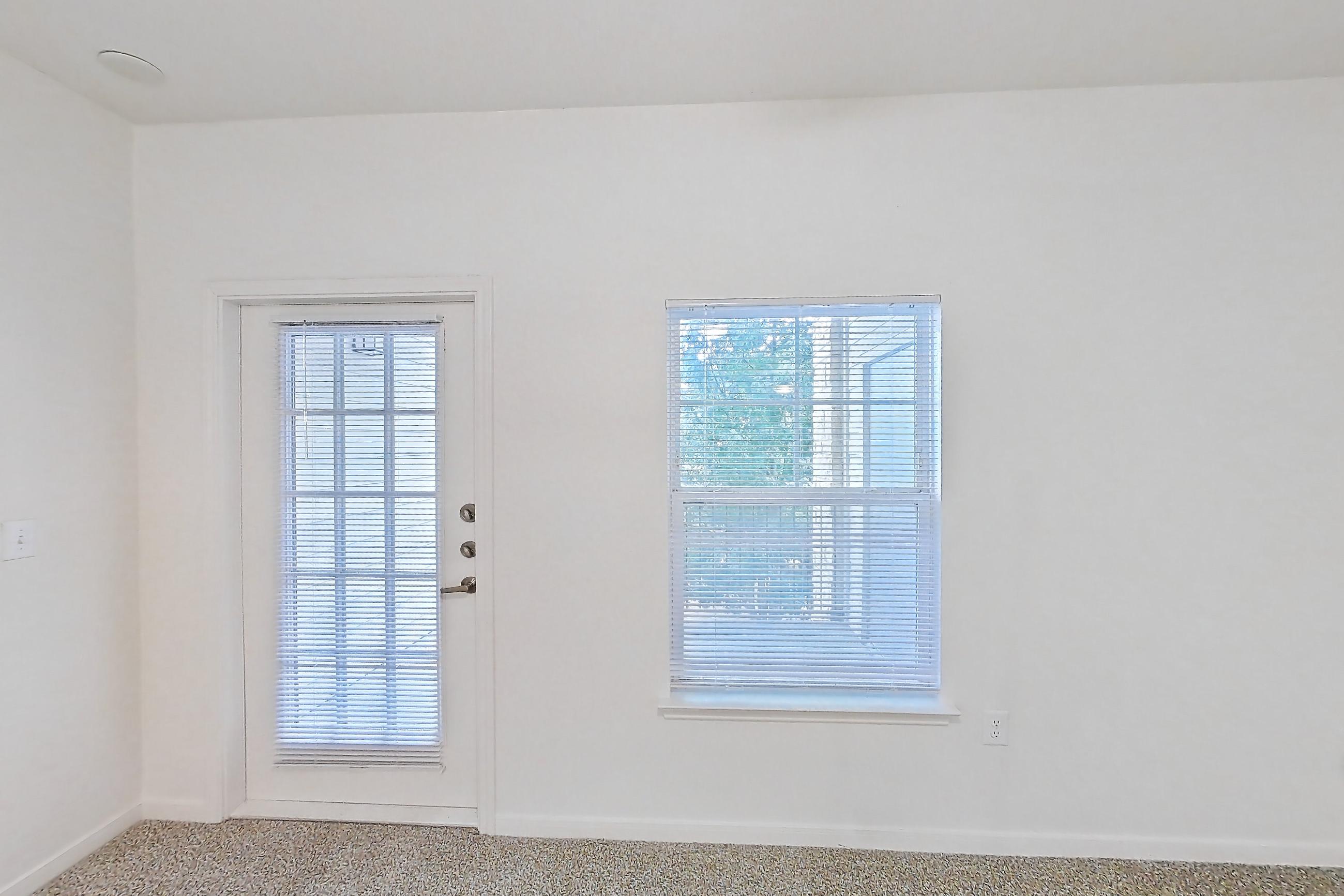 Living space with light carpet, Apartment 7202 at Oak Valley
