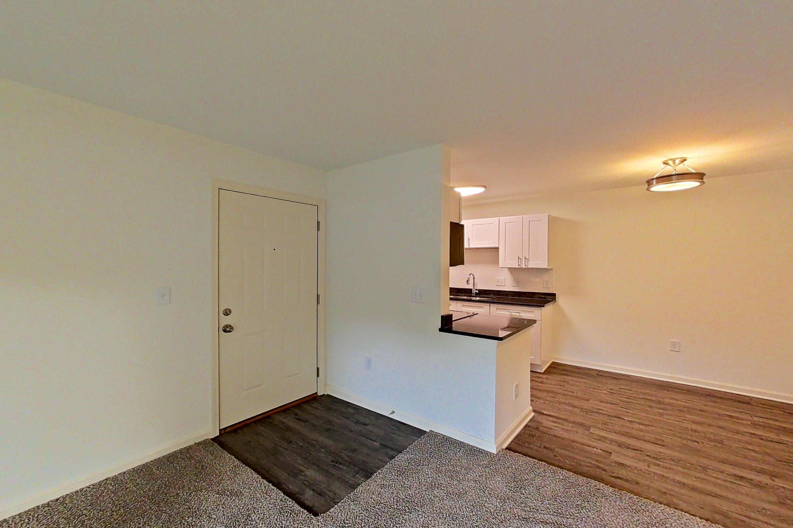 Living space, Apartment 68108 at The Boulders
