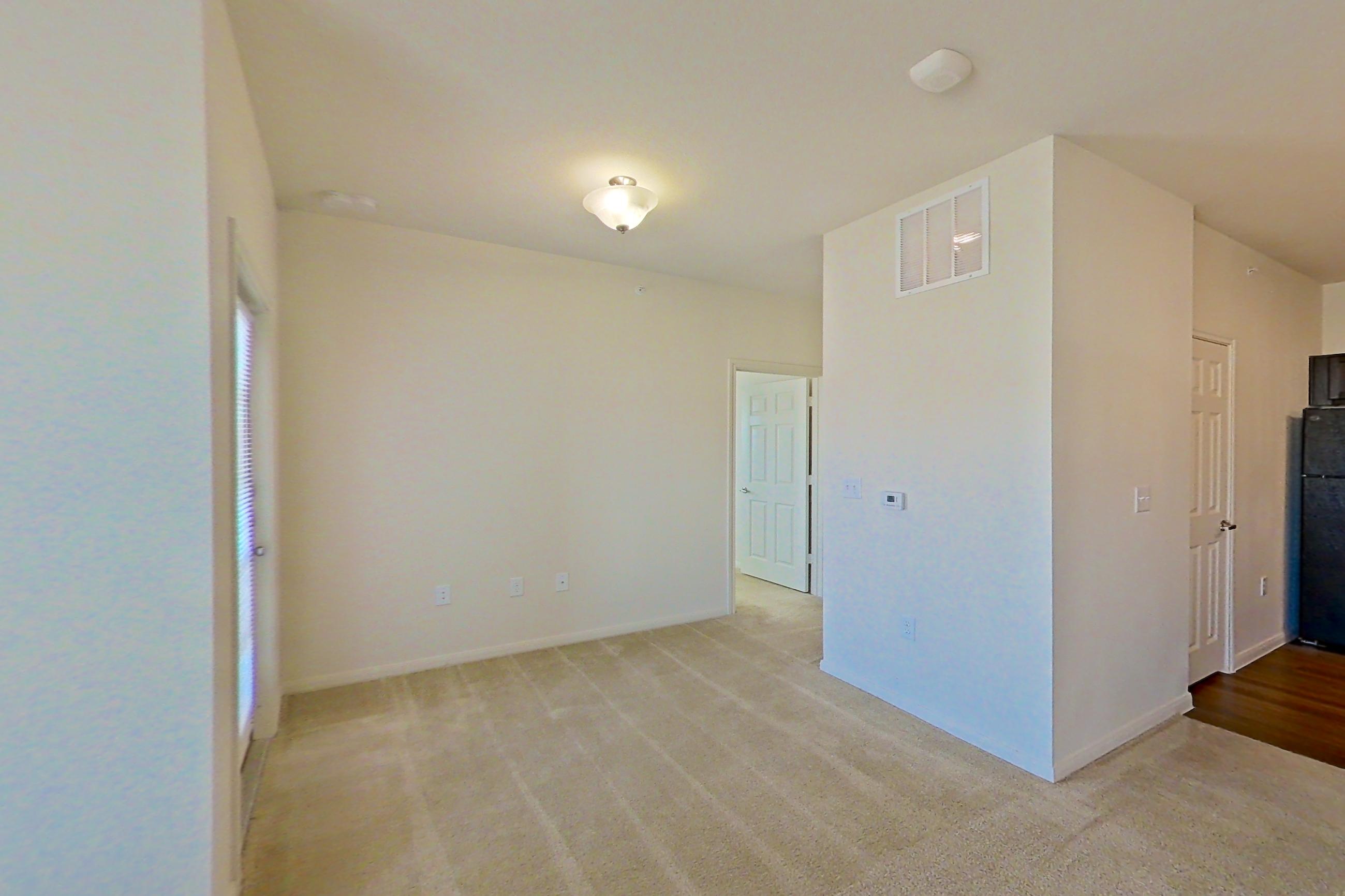 Living space with light carpet, Apartment 9301 at Canyon Pass