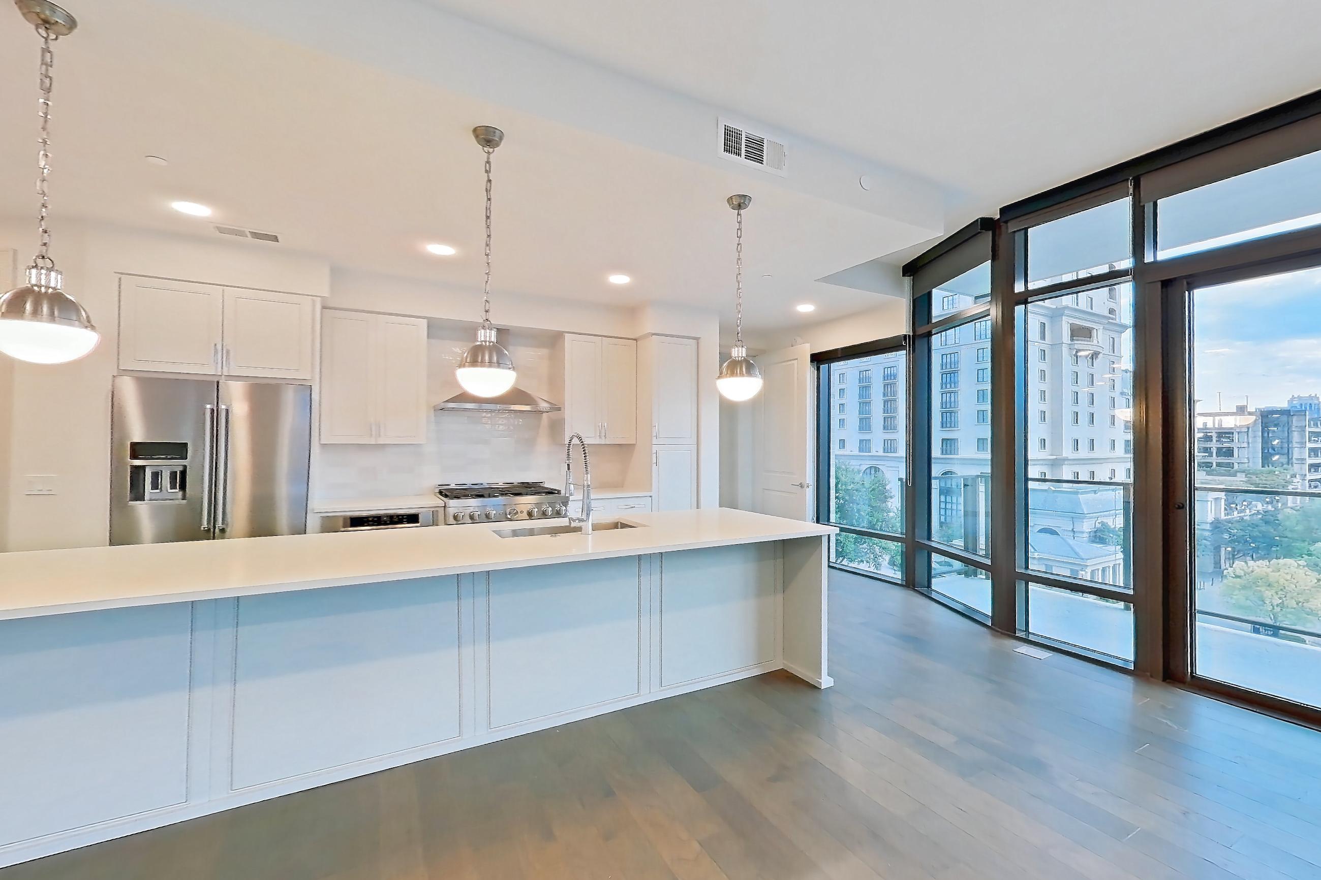 Living room in Apartment 645 at 99 West Paces, B9 floor plan