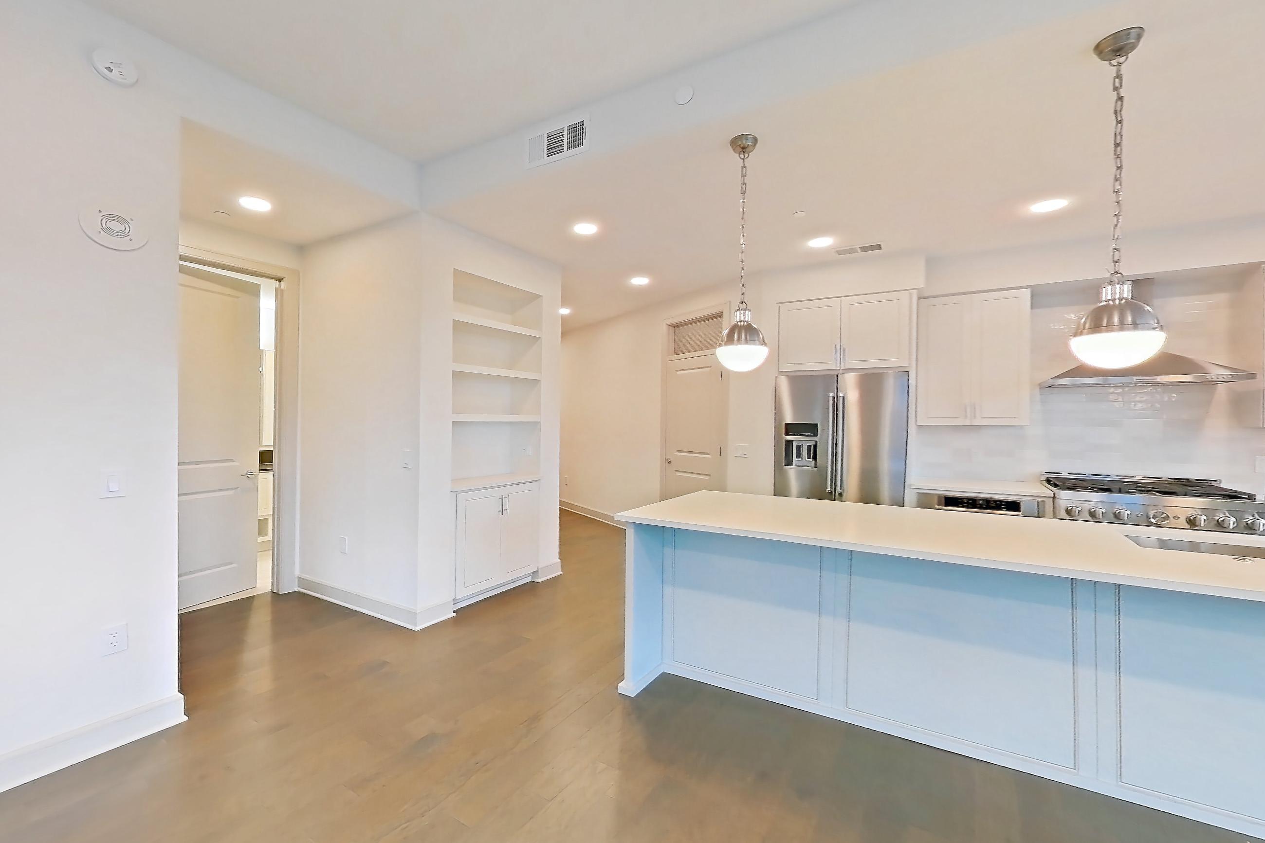 Living room in Apartment 645 at 99 West Paces, B9 floor plan